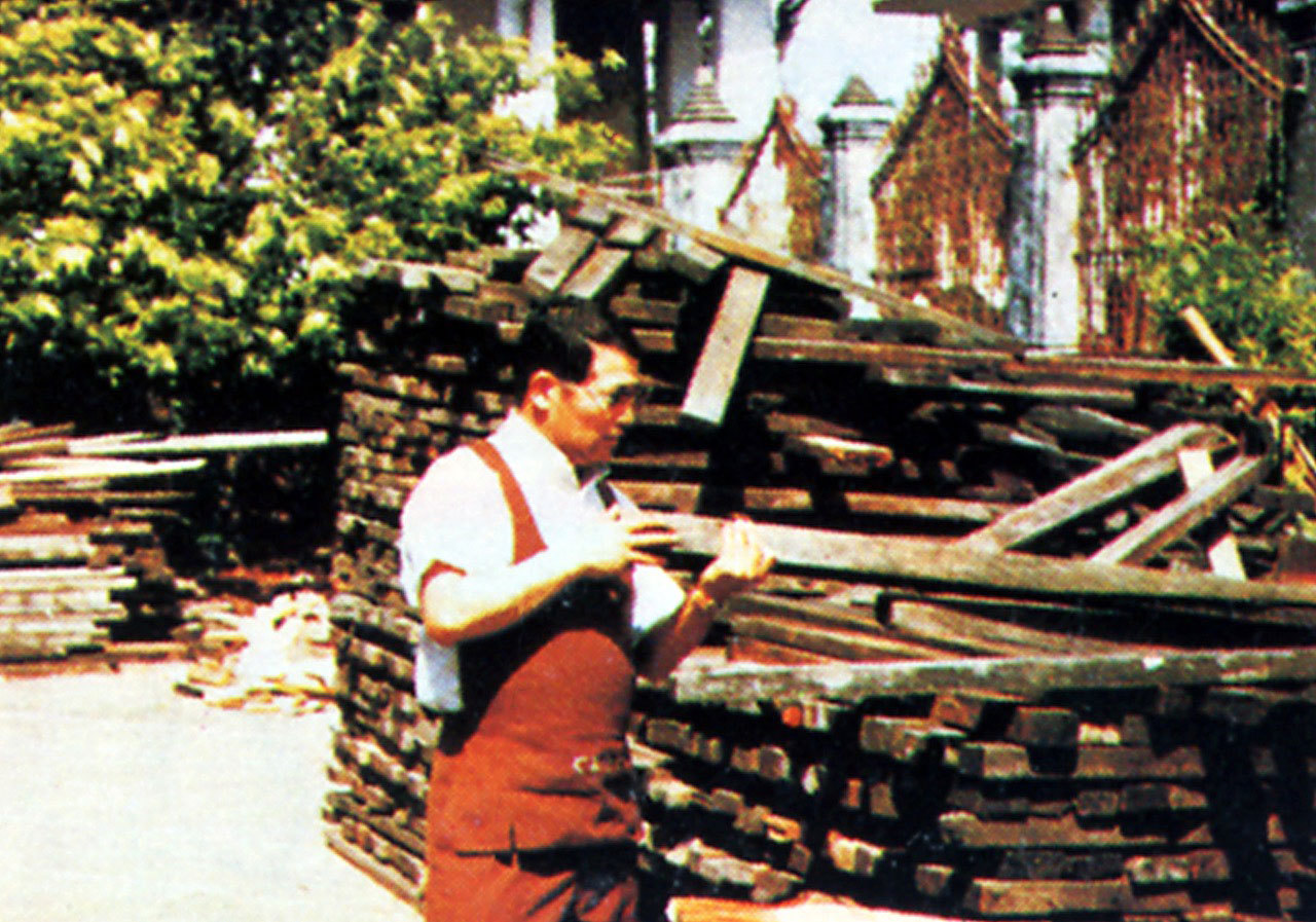 厳正な木材選び